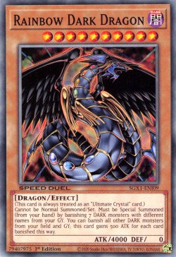 Rainbow Dark Dragon [SGX1-ENI09] Common | Jomio and Rueliete's Cards and Comics