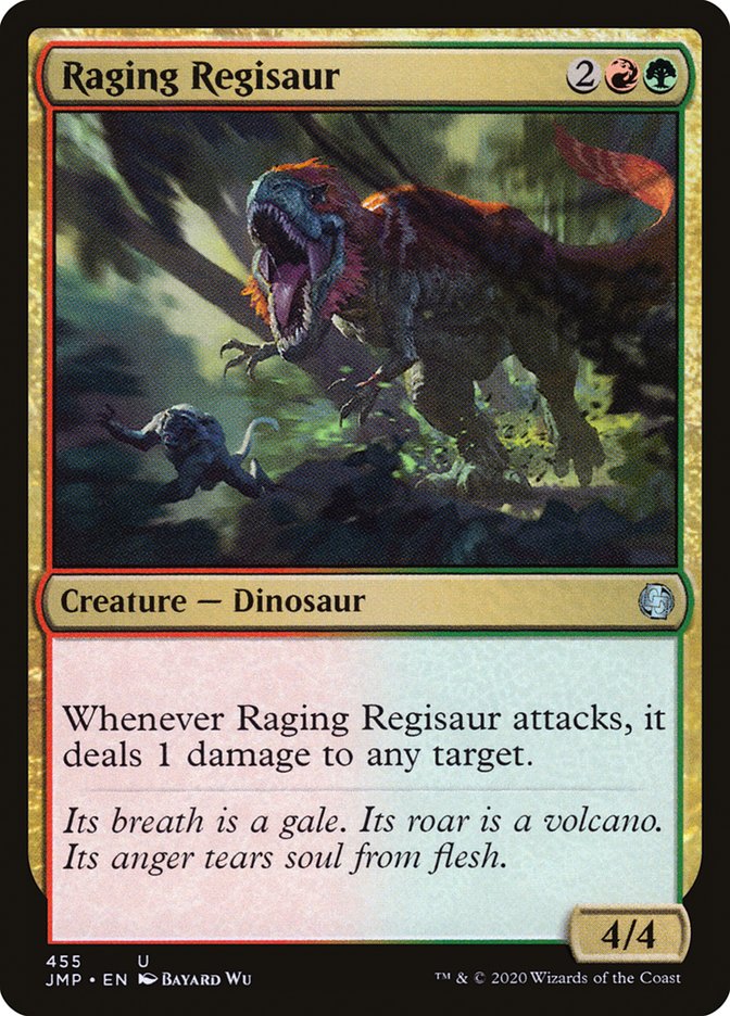 Raging Regisaur [Jumpstart] | Jomio and Rueliete's Cards and Comics