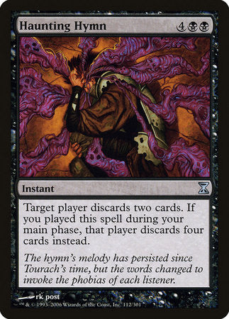 Haunting Hymn [Time Spiral] | Jomio and Rueliete's Cards and Comics