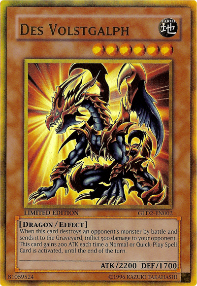 Des Volstgalph [GLD2-EN002] Ultra Rare | Jomio and Rueliete's Cards and Comics