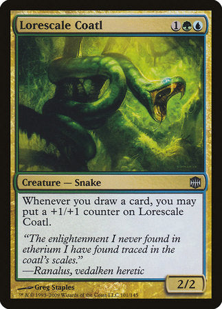Lorescale Coatl [Alara Reborn] | Jomio and Rueliete's Cards and Comics