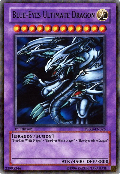 Blue-Eyes Ultimate Dragon [DPKB-EN026] Ultra Rare | Jomio and Rueliete's Cards and Comics