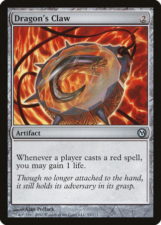 Dragon's Claw [Duels of the Planeswalkers] | Jomio and Rueliete's Cards and Comics