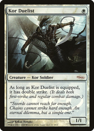 Kor Duelist [Wizards Play Network 2009] | Jomio and Rueliete's Cards and Comics