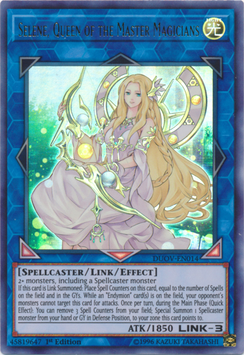 Selene, Queen of the Master Magicians [DUOV-EN014] Ultra Rare | Jomio and Rueliete's Cards and Comics