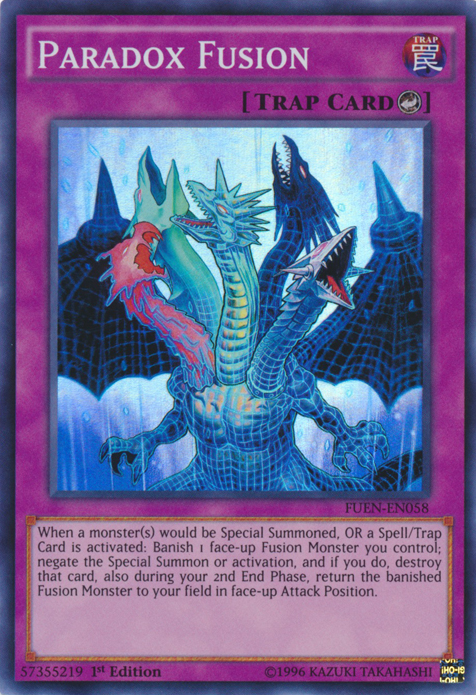 Paradox Fusion [FUEN-EN058] Super Rare | Jomio and Rueliete's Cards and Comics