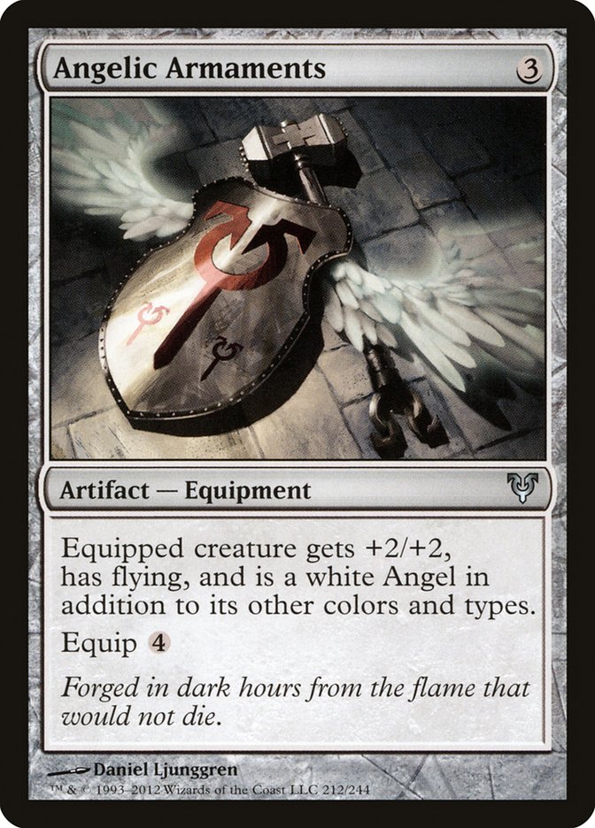 Angelic Armaments [Avacyn Restored] | Jomio and Rueliete's Cards and Comics