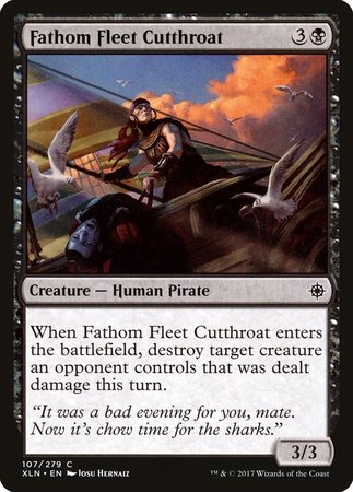 Fathom Fleet Cutthroat [Ixalan] | Jomio and Rueliete's Cards and Comics