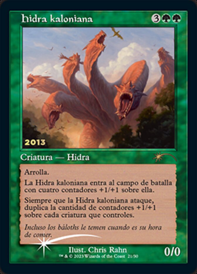 Hidra Kaloniana (Kalonian Hydra) [30th Anniversary Promos] | Jomio and Rueliete's Cards and Comics