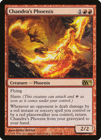 Chandra's Phoenix [Magic 2012] | Jomio and Rueliete's Cards and Comics