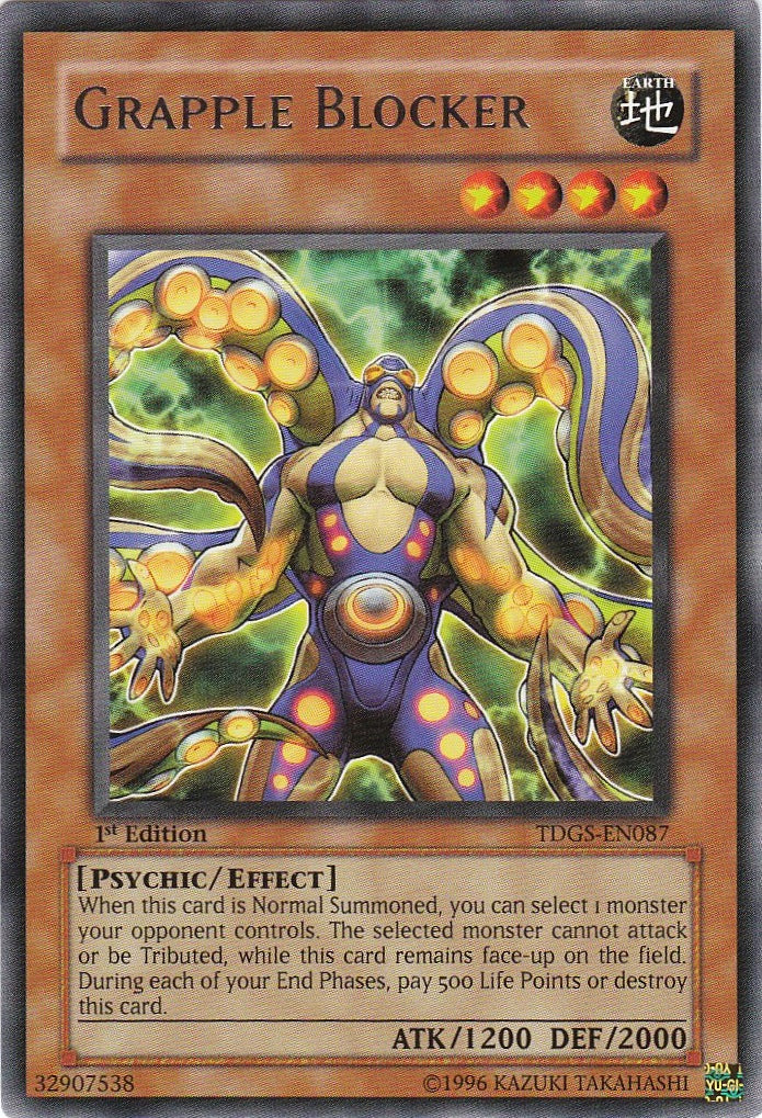 Grapple Blocker [TDGS-EN087] Rare | Jomio and Rueliete's Cards and Comics