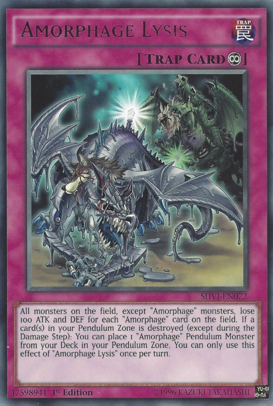 Amorphage Lysis [SHVI-EN072] Rare | Jomio and Rueliete's Cards and Comics