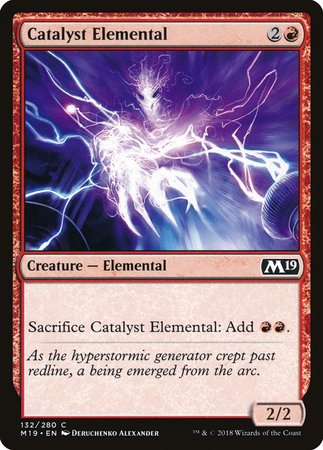 Catalyst Elemental [Core Set 2019] | Jomio and Rueliete's Cards and Comics