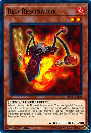 Red Resonator [SDSB-EN020] Common | Jomio and Rueliete's Cards and Comics