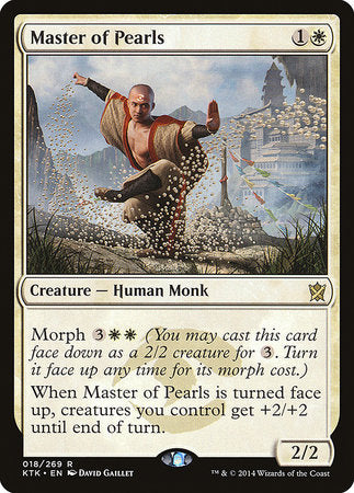 Master of Pearls [Khans of Tarkir] | Jomio and Rueliete's Cards and Comics