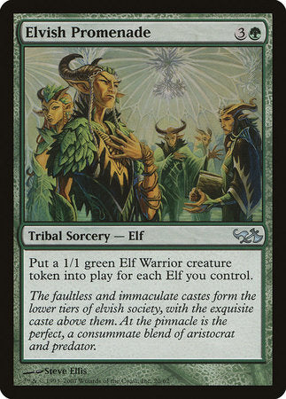 Elvish Promenade [Duel Decks: Elves vs. Goblins] | Jomio and Rueliete's Cards and Comics
