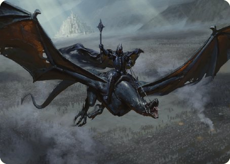 Lord of the Nazgul Art Card [The Lord of the Rings: Tales of Middle-earth Art Series] | Jomio and Rueliete's Cards and Comics