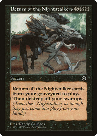Return of the Nightstalkers [Portal Second Age] | Jomio and Rueliete's Cards and Comics