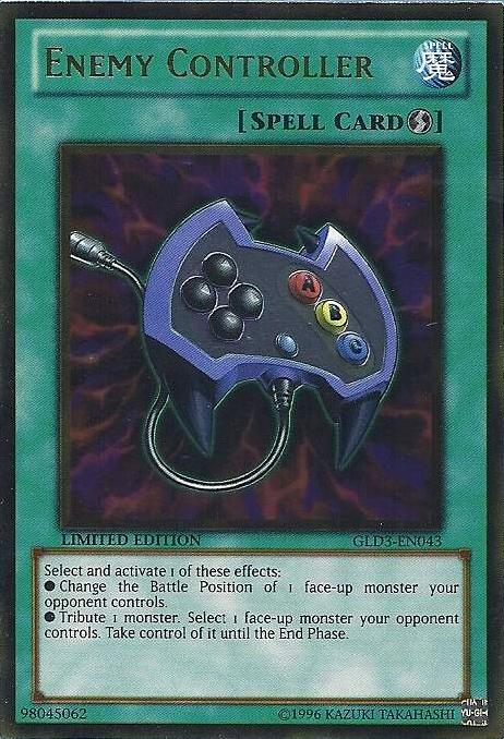 Enemy Controller [GLD3-EN043] Gold Rare | Jomio and Rueliete's Cards and Comics
