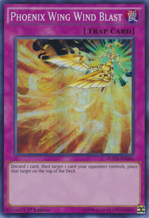 Phoenix Wing Wind Blast [FUEN-EN044] Super Rare | Jomio and Rueliete's Cards and Comics