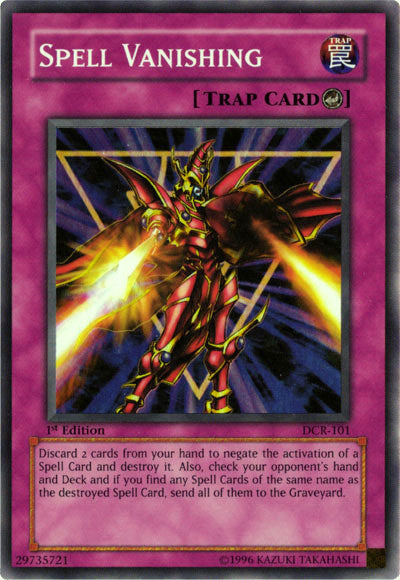 Spell Vanishing [DCR-101] Super Rare | Jomio and Rueliete's Cards and Comics