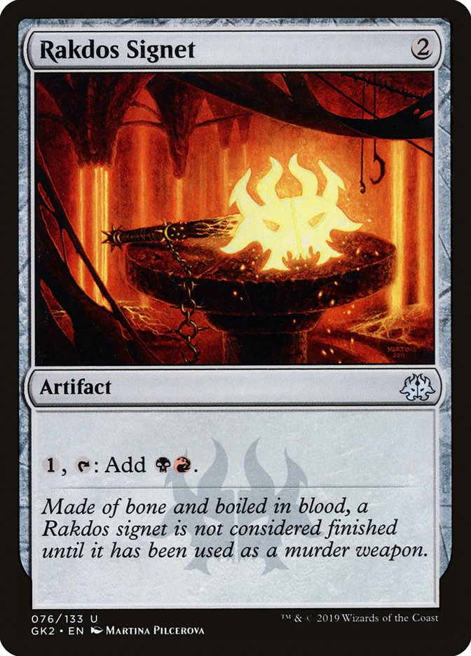 Rakdos Signet [Ravnica Allegiance Guild Kit] | Jomio and Rueliete's Cards and Comics