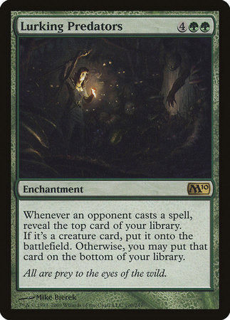 Lurking Predators [Magic 2010] | Jomio and Rueliete's Cards and Comics