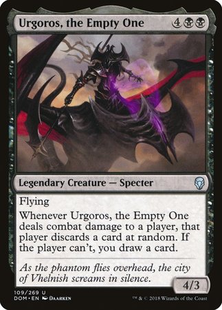 Urgoros, the Empty One [Dominaria] | Jomio and Rueliete's Cards and Comics