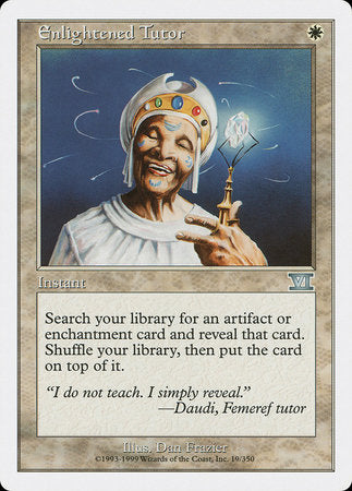 Enlightened Tutor [Classic Sixth Edition] | Jomio and Rueliete's Cards and Comics