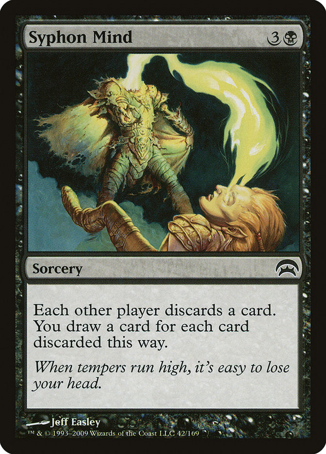 Syphon Mind [Planechase] | Jomio and Rueliete's Cards and Comics
