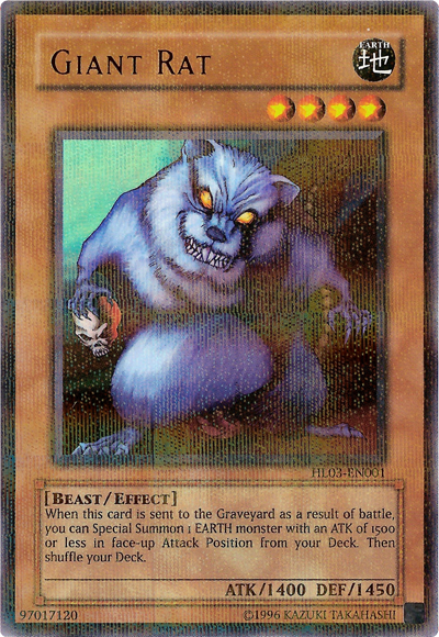 Giant Rat [HL03-EN001] Parallel Rare | Jomio and Rueliete's Cards and Comics
