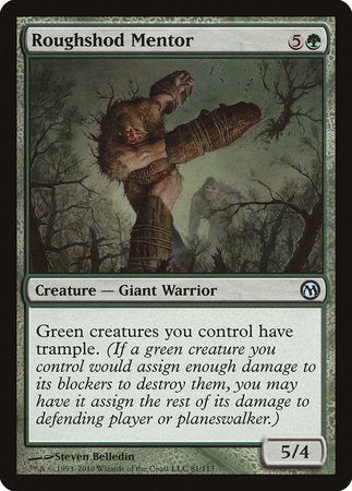Roughshod Mentor [Duels of the Planeswalkers] | Jomio and Rueliete's Cards and Comics