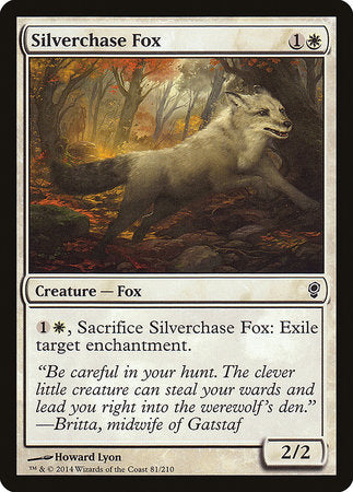 Silverchase Fox [Conspiracy] | Jomio and Rueliete's Cards and Comics