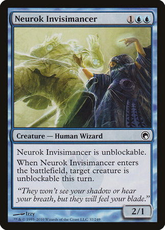 Neurok Invisimancer [Scars of Mirrodin] | Jomio and Rueliete's Cards and Comics