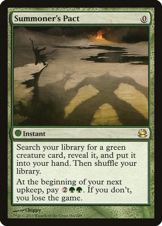Summoner's Pact [Modern Masters] | Jomio and Rueliete's Cards and Comics