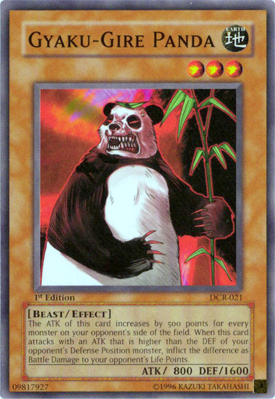 Gyaku-Gire Panda [DCR-021] Common | Jomio and Rueliete's Cards and Comics