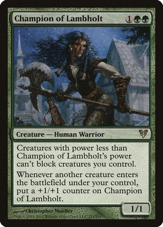 Champion of Lambholt [Avacyn Restored] | Jomio and Rueliete's Cards and Comics