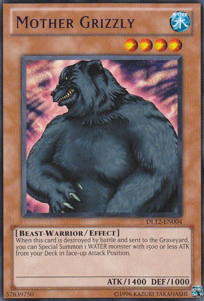 Mother Grizzly (Blue) [DL12-EN004] Rare | Jomio and Rueliete's Cards and Comics