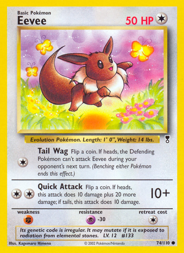 Eevee (74/110) [Legendary Collection] | Jomio and Rueliete's Cards and Comics