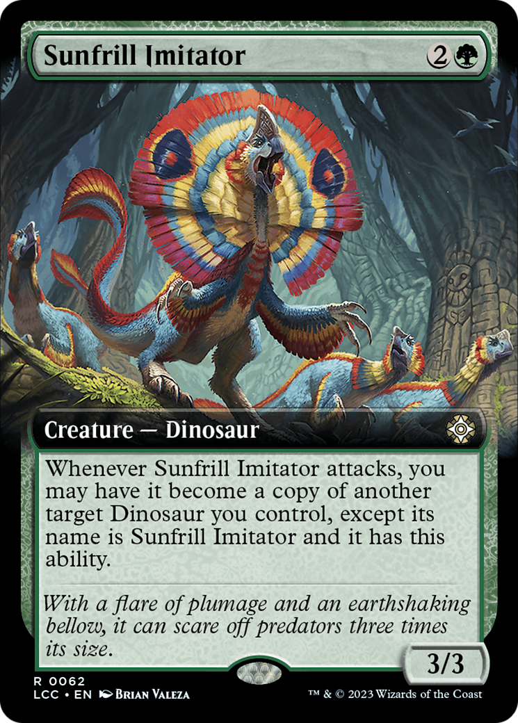 Sunfrill Imitator (Extended Art) [The Lost Caverns of Ixalan Commander] | Jomio and Rueliete's Cards and Comics