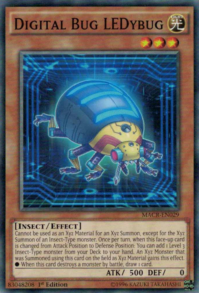 Digital Bug LEDybug [MACR-EN029] Common | Jomio and Rueliete's Cards and Comics