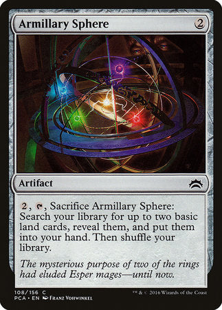 Armillary Sphere [Planechase Anthology] | Jomio and Rueliete's Cards and Comics