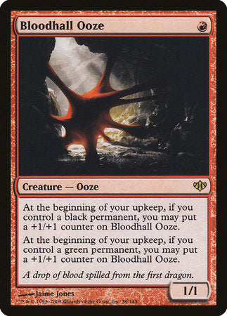 Bloodhall Ooze [Conflux] | Jomio and Rueliete's Cards and Comics