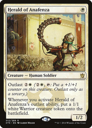 Herald of Anafenza [Khans of Tarkir] | Jomio and Rueliete's Cards and Comics