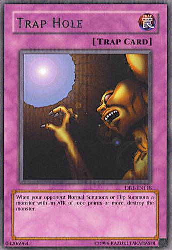 Trap Hole [DB1-EN118] Rare | Jomio and Rueliete's Cards and Comics