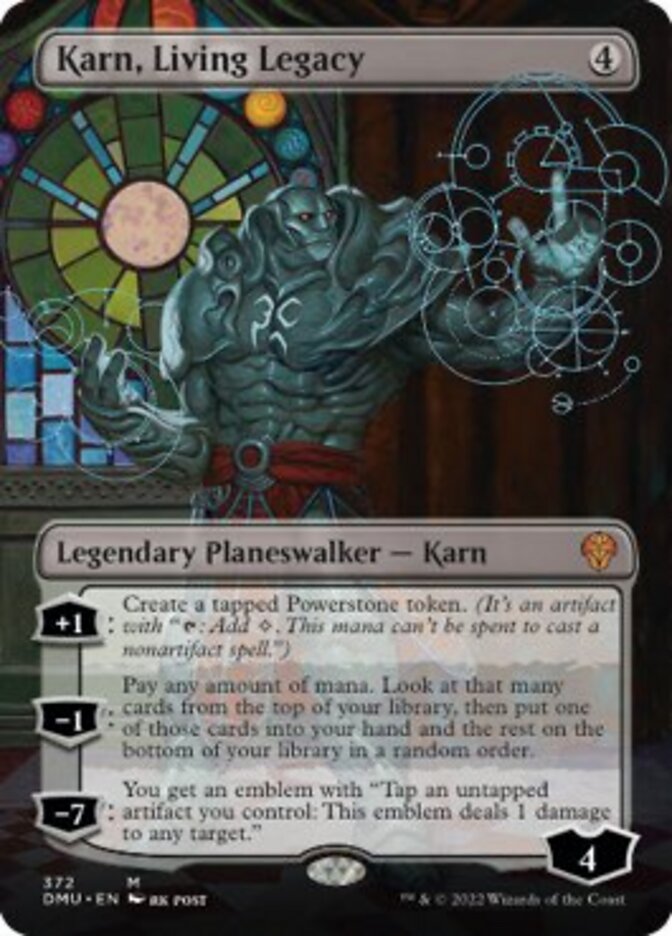 Karn, Living Legacy (Borderless) [Dominaria United] | Jomio and Rueliete's Cards and Comics