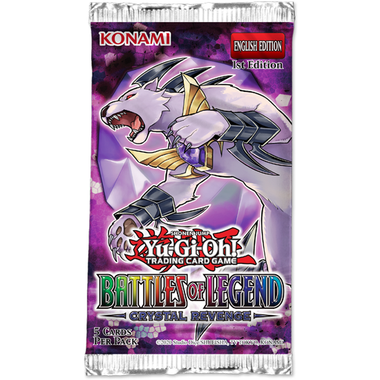Battles of Legend: Crystal Revenge - Booster Pack (1st Edition) | Jomio and Rueliete's Cards and Comics