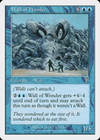 Wall of Wonder [Seventh Edition] | Jomio and Rueliete's Cards and Comics