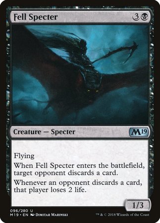 Fell Specter [Core Set 2019] | Jomio and Rueliete's Cards and Comics