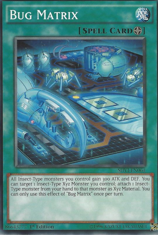 Bug Matrix [SHVI-EN064] Common | Jomio and Rueliete's Cards and Comics